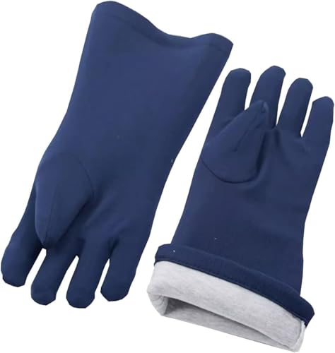 EPANO LXXW Delantal De Plomo Guantes de Plomo de protección contra Rayos X, equivalentes a 0,35 mmpb/0,5 mmpb, for Trabajar con máquinas de Rayos X.(0.5mmpb)