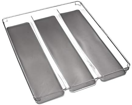 DAFFODILY Organisateur De Tiroir Réglable Pour Couverts - Rangement Cuisine Extensible, 8 Compartiments, PP Premium - Idéal Tiroir Couverts Table 30-80 Cm