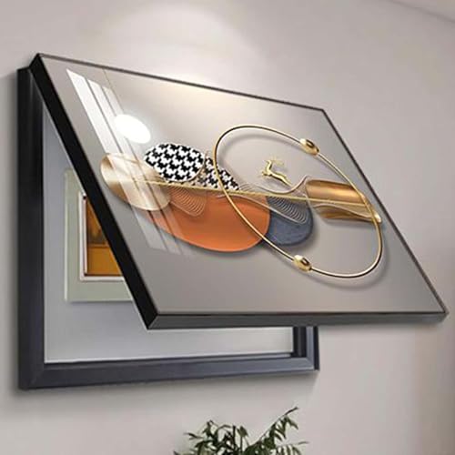 Couvercle de compteur électrique créatif pour sublimer le design de votre entrée