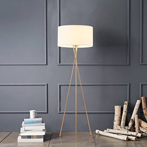 Lampes de plancher créatives avec télécommande pour chambre et salon