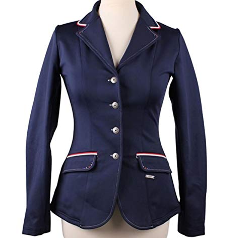 Veste de concours QHP Coco Junior souple et respirante pour cavalier poney