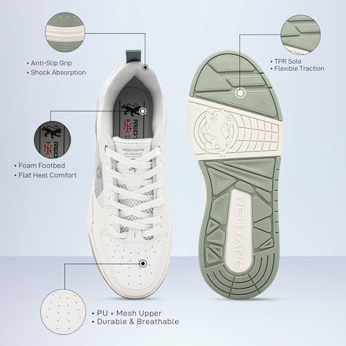 Image of Red Tape Women's Sneakers | Sleek Design with Cushioned Comfort