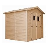 ABRI DE JARDIN COMPACT. Compact espace de rangement avec une surface intérieure de 4,2 m2 et un plafond de 228 cm. Dd'espace pour ranger les outils, les vélos, les jouets et les tondeuses à gazon. Désencombrez votre jardin pour de bon et profitez plus que jamais de votre espace extérieur.TRÈS IMPORTANT - INDIQUEZ VOTRE NUMÉRO DE TÉLÉPHONE PORTABLE LORS DE LA COMMANDE AFIN QUE LE TRANSPORTEUR PUISSE VOUS CONTACTER POUR LA LIVRAISON!