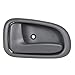 AUTEX 4pcs Exterior + 4pcs Interior Door Handles Front Rear Left Right Driver Passenger Side Compatible with Corolla Compatible with Prizm 1993-1997 Door Handles