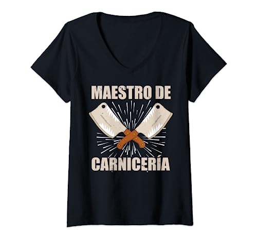 Maestro carnicero Camiseta Cuello V