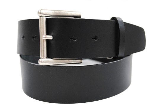 Bell la bell Men's Itarian Buttero Leather Belt Silver Roller
