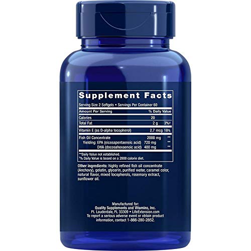 Vitamínicos, capsulas de omega 3 dha y epa Marca Life Extension (2)