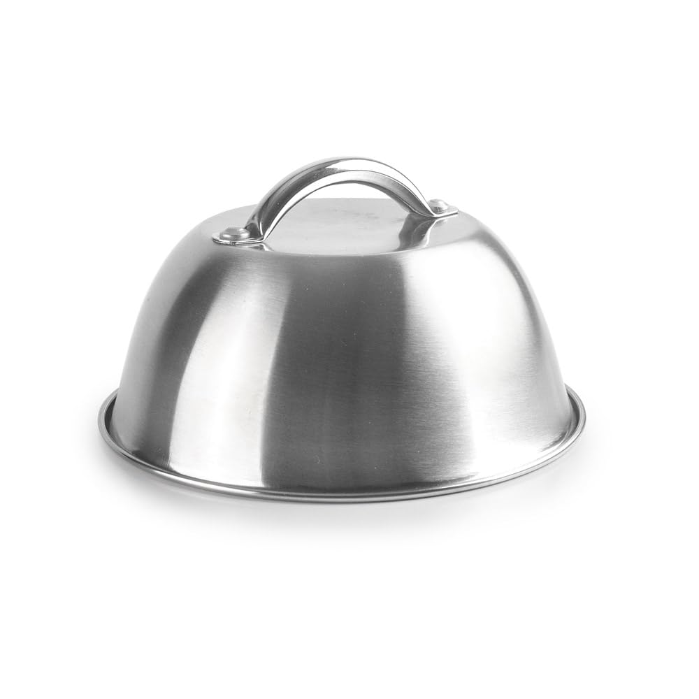 Tapa para plancha grill stainless steel, 14 cm