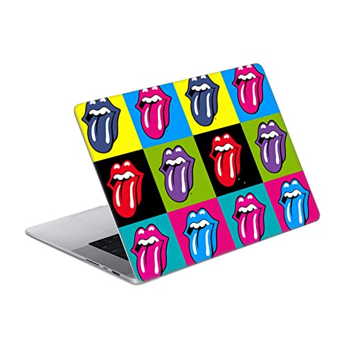 Skin vinyle Rolling Stones MacBook Pro 14 A2442 protecteur anti-rayures sans résidu