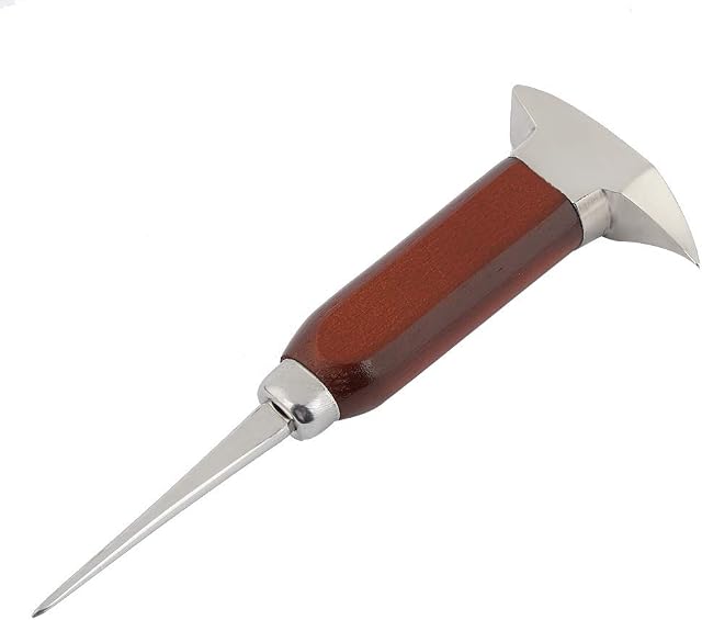 6.7 inch Stainless Steel Ice Picks, Portable Ice Hammer Japanese Style Ice Pick Tool with Wooden Handle for Bars, Kitchens, Picnics, Camping