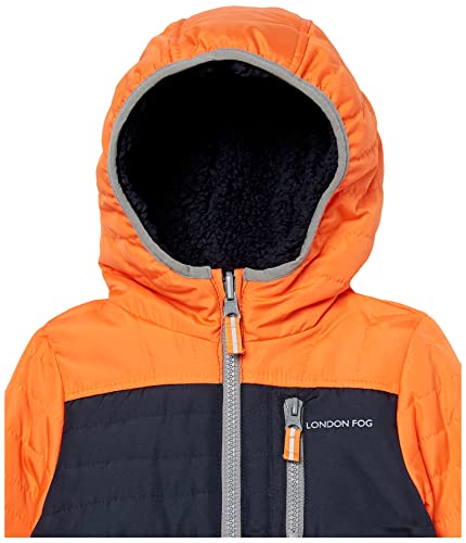 Image of LONDON FOG Boys' Sherpa Reversible Winter Jacket