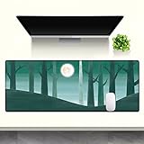 大型 マウスパッド 北欧風 カラー ノートパソコンマット 耐油性 デスクマット 大きいサイズ マウス対応でき おしゃれ かわいい コンピューターデスクマット オフィス キーボードマット 300*800 耐久性 汚れ防止 コンピューター用 ins風 上品 書きやすい 女の子 北欧風