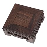 Soluzione espositiva funzionale: perfetta come supporto in legno per esposizione, portavasi o porta piante grasse da scrivania, si adatta a vari supporti per piante da interno e configurazioni decorative, blocco di legno di , espositore in legno