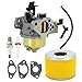 Butom New Carburetor Carb with Gasket Spark Plug Air Filter for Honda GX240 8.0HP GX270 9HP Engine Replaces #16100-ZE2-W71