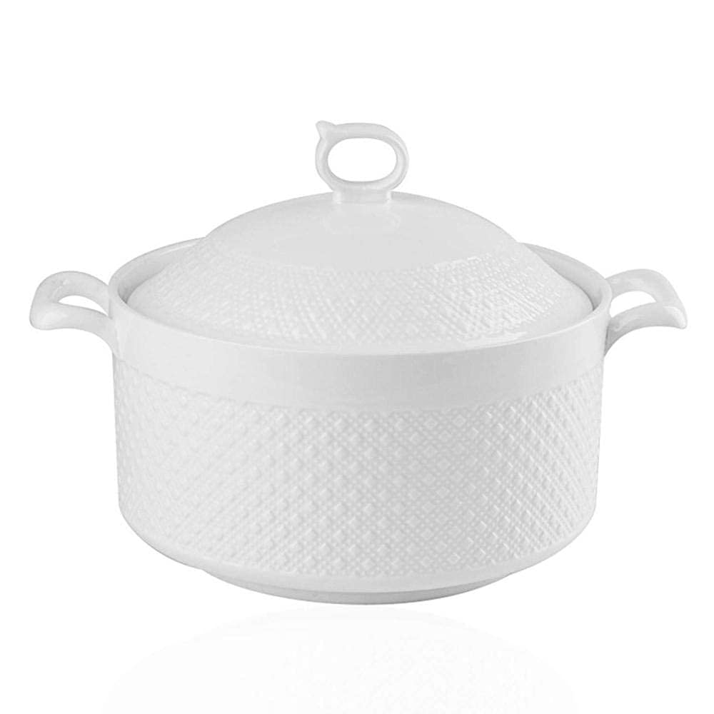 Casserole en argile anti-fissure 29cm pour mijoter sainement sans perdre les saveurs