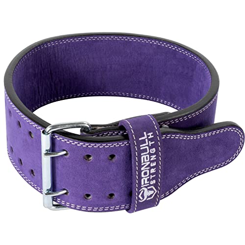 Ceinture d'haltérophilie pour soulager le bas du dos et sécuriser vos squats lourds