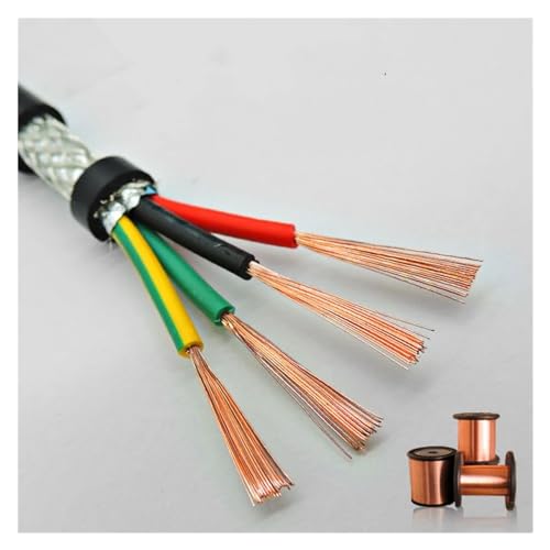 Cable blindado UL2464 de cobre para transmisión de señal estable 1m 6