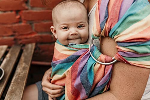 Hip Baby Wrap X0015088EZ 100% Soft Cotton Baby Sling Wrap - Baby Hip Carrier thumb #7