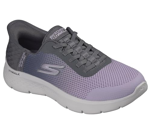 Image of Skechers Women's Go Walk Flex Grand Entry | Hands Free Slip-Ins, Air-Cooled Memory Foam Insole, ULTRA GO Cushioning, Machine Washable, Vegan