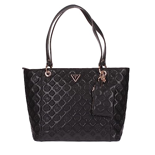 GUESS Damen Noelle Cam Crossbody, Schwarz