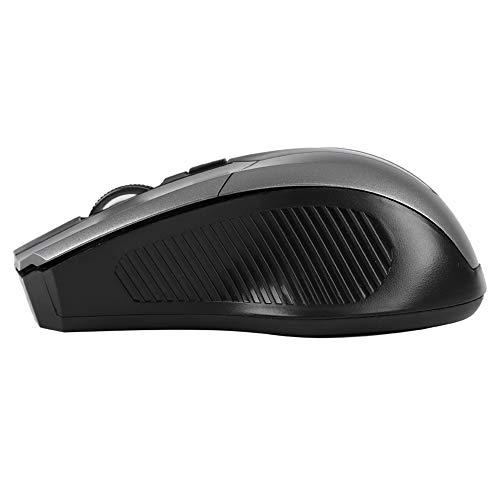 Image of Optical for PC Computer Laptop,800-1600 DPI 6 Key Gaming with USB Receiver,Support indows2000 /XP /Vista /Linux /7 / and Operating System(Gray)