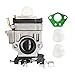 New Pack of 43cc 47cc 49cc 50cc 2 Stroke Mini Pocket Bike Chopper Atv Quad Dirt Bike Super Gas Scooter Bike 15mm Carburetor Venturi + 2 primer bulb + Gasket