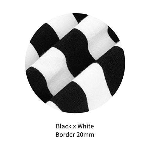 Zengjo Mens Striped Shirt Short Sleeve T-Shirts 6