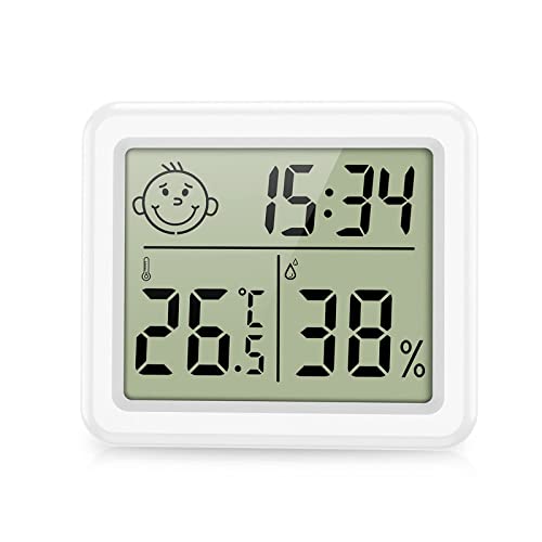 Brifit Kühlschrank Thermometer Mit 1,5m Sonde - MIN/MAX Aufzeichnung & Alarm