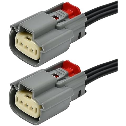 2Pcs Ignition Coil Connector Pigtail Harness CU2Z-14S411-AFA for Ford Expedition F150 Explorer Flex Lobo Taurus Transit-150 Transit-250, for Lincoln MKS MKT Navigator 3.5 V6 Engine - Style 2 Cover