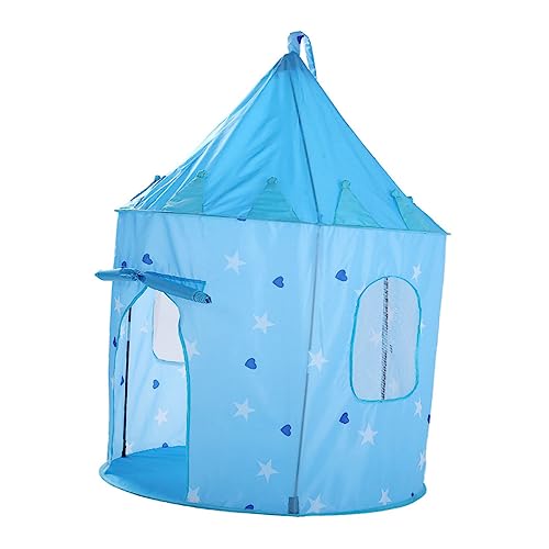 OFFSCH Tienda De Juegos para Niños Portátil Tamaño Mediano Tienda De Juegos Creativa Colores Azul y Rosa para Niños Adecuado para Picnics y Actividades Recreativas