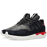 adidas Tubular MOC Runner Black/Tomato/White B24693 (Size: 8.5)