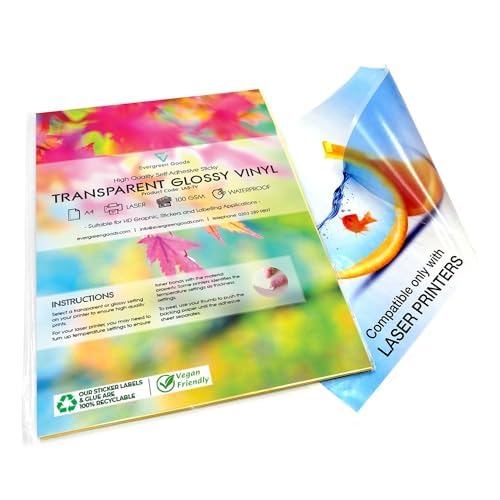 Papel Fotografico A4 Laser Brillante Marca EVG
