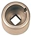 Pro-Form Proform Crankshaft Turning Tool, Snout Socket, 1/2 in Drive, Aluminum, Natural, Various V8 Applications, Each