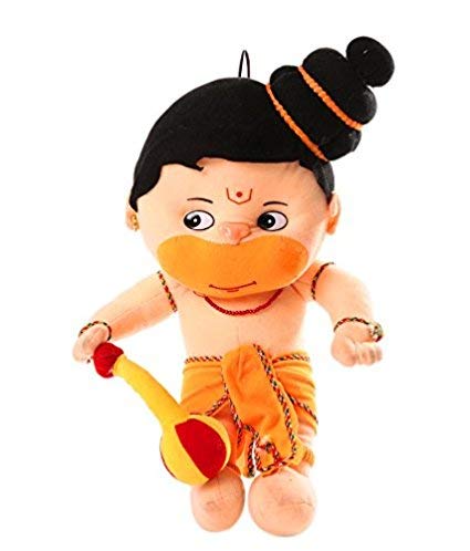 Pasanda Stylish Gift Cute Indian God Hanuman Ji Stuffed Soft Plush Toy 26 cm