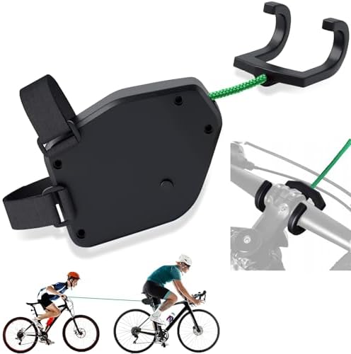 Corde de sécurité enfant système de remorquage vélo rétractable 25 M Corde de sécurité enfant système de remorquage vélo rétractable 25 M