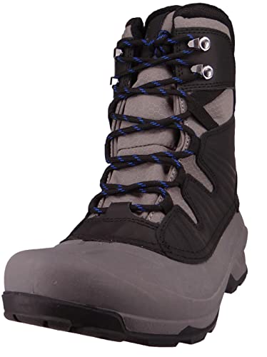 Kamik Men's Iceland Winter Boots, Black/Charcoal, 9