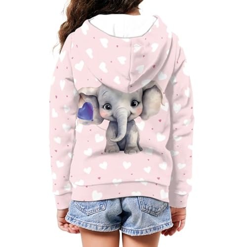 Girls Boys Full Zip up Hoodies Unisex Kids Cool Casual Hooded Sweatshirts Hoody with Pockets for Age 6-12 Years2