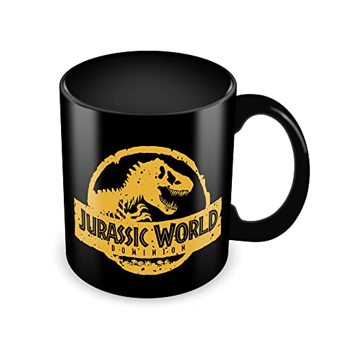 Grupo Erik Taza Jurassic World Dominion - Taza desayuno Jurassic - Taza cerámica 350 ml - Taza te -...