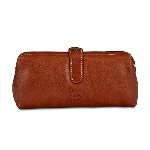 Buy Rohit Bal Light Brown Textured Leather Box Clutch at Amazon.in