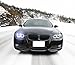IKON MOTORSPORTS, Front Bumper Lip Compatible with 2007-2010 BMW E92 E93 3-Series Coupe Convertible, Air Dam Chin Splitter M-Tech Style PP Polypropylene Painted #668 Jet Black, 2008 2009