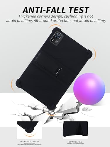 Étui tablette DOOGEE Tab E3+ pour visionnage mains libres noir - 7