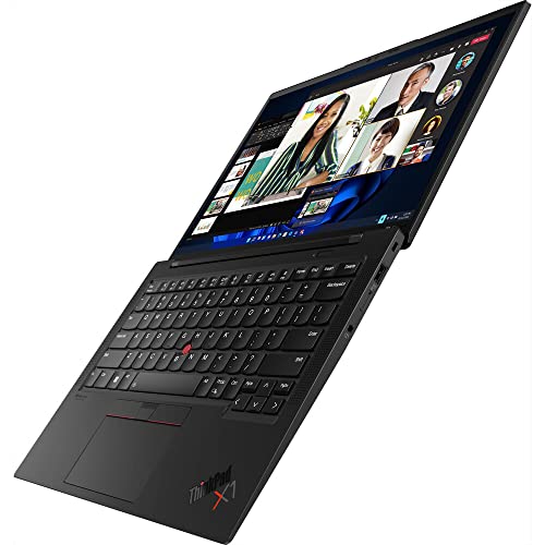 Image of Lenovo ThinkPad X1 Carbon Gen 11 14 inch WUXGA IPS Laptop 2023 | Intel i7-1365U 10-Core | Iris Xe Graphics | Backlit Keyboard | Fingerprint | Thunderbolt 4 | WiFi 6E | 32GB LPDDR5 512GB SSD | Win11 Pro