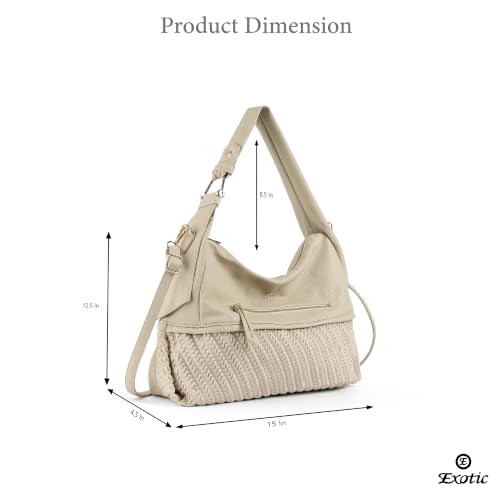 EXOTIC faux leather handbag – image 4