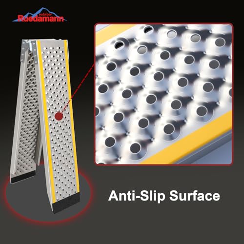 Rampa plegable para moto de aluminio 79 pulgadas 1200 lbs miniatura 5