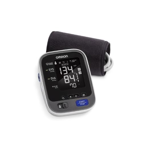 Omron 10 Series Upper Arm Blood Pressure Monitor; 2-User, 200-Reading Memory, Backlit Display, TruRead Technology, BP Indicator LEDs by Omron