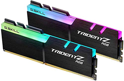 G.SKILL Trident Z RGB Series DDR4 RAM (XMP) 16GB (2x8GB) Up to 3000MT/s* CL16-18-18-38 1.35V Intel AMD Desktop Computer Memory U-DIMM (F4-3000C16D-16GTZR)