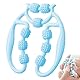 Taozoey Massage Roller, Massageroller, Massagerolle Bein Roller, Beinmassagegerät Cellulite Deep Tissue Massage Arm, Massagerolle Bein, Massagerolle mit Griff Bein, Massagerolle (Blau9)