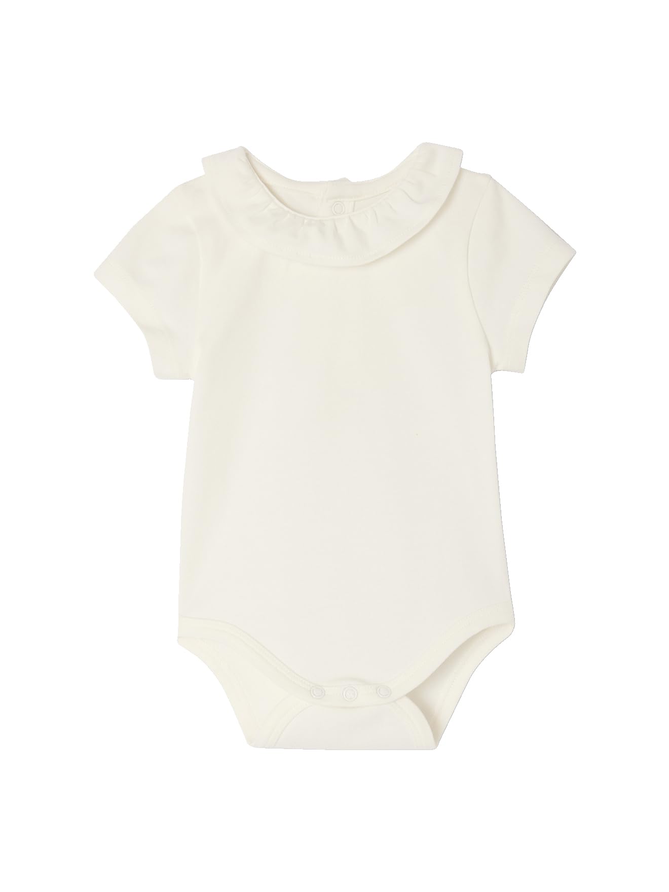 VERTBAUDET Lot de 2 bodies bébé col fantaisie manches courtes