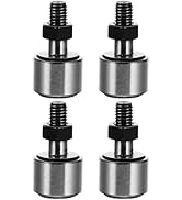 POPETPOP 4Pcs Steel Cam Weights Follower Bolt- type Needle Roller Bearing with with Stud, Male Th...