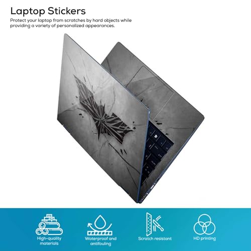 Image of DSGN 97 Full Body Laptop Skin Bubble-Free| Laminated| Removable| HD Quality Sticker for Laptops Upto 15.6 Inches Compatible with Hp /Dell /Acer /Lenovo /Asus etc.(Keyboard Cleaner Brsh)